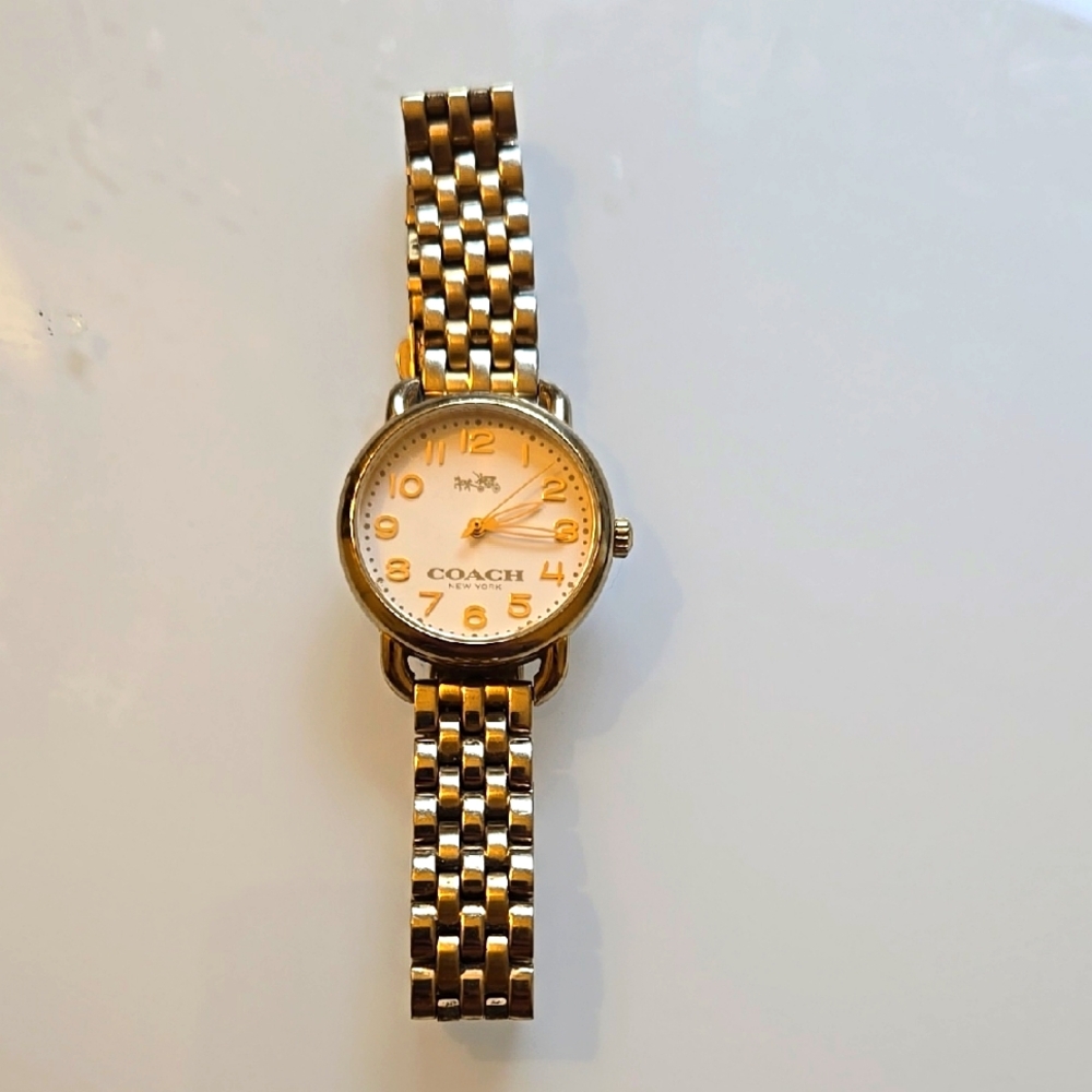 Coach Gold-Tone Women's Watch